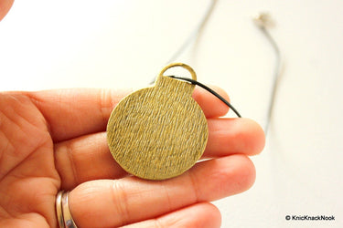 Bronzed Key Watch Necklace Pendant, Clock Pendant. Key Charm, Clock Pendant Charm
